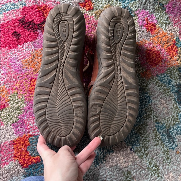 JBU by Jambu Leather Closed-Toe Sandals - Brown - Picture 3 of 5